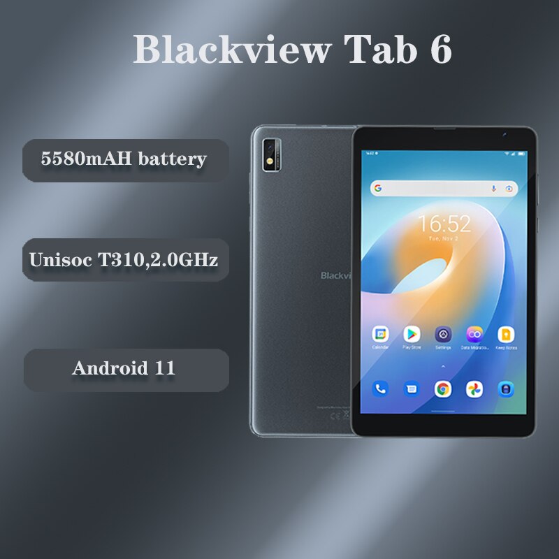 Blackview- 6 º 8 ġ, 3GB 32GB ȵ̵ 11, 5580mAh º PC, 4G WIFI LTE ȭ ȭ º, 1280*800